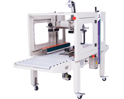 Fechadora de caixas com tração lateral FXJ-5050 / NR12 - 60mm