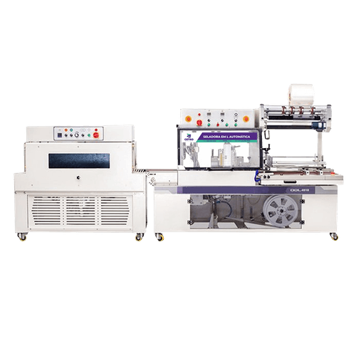 Seladora em L Automática CL 4518 c/ Túnel de Encolhimento