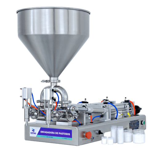 Envasadora de Pastosos 10 - 100ml com 2 Bicos CSFM P-100 2N