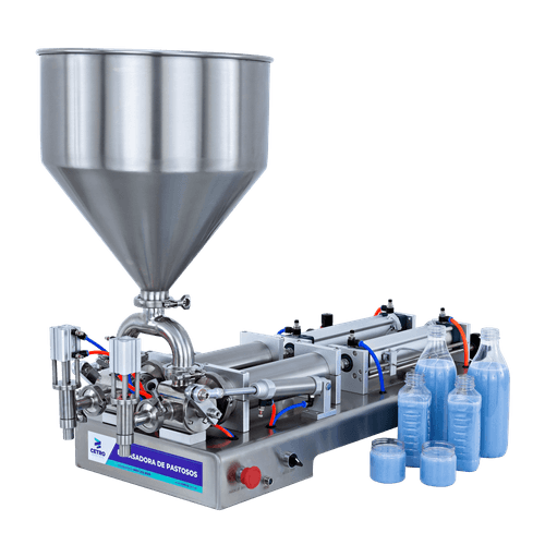 Envasadora de Pastosos 100 - 1000ml com 2 Bicos CSFM P-1000 2N