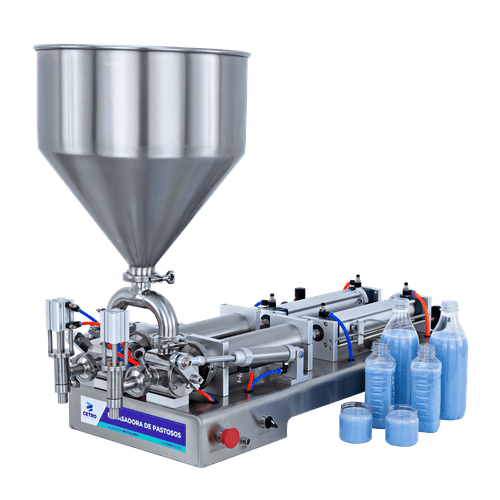 Envasadora de Pastosos de 100 - 1000ml com Dois Bicos