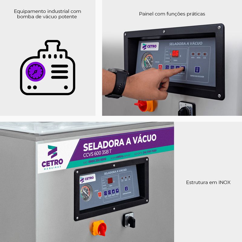 Seladora-a-Vacuo-de-Bancada-CCVS-600-3SB-T