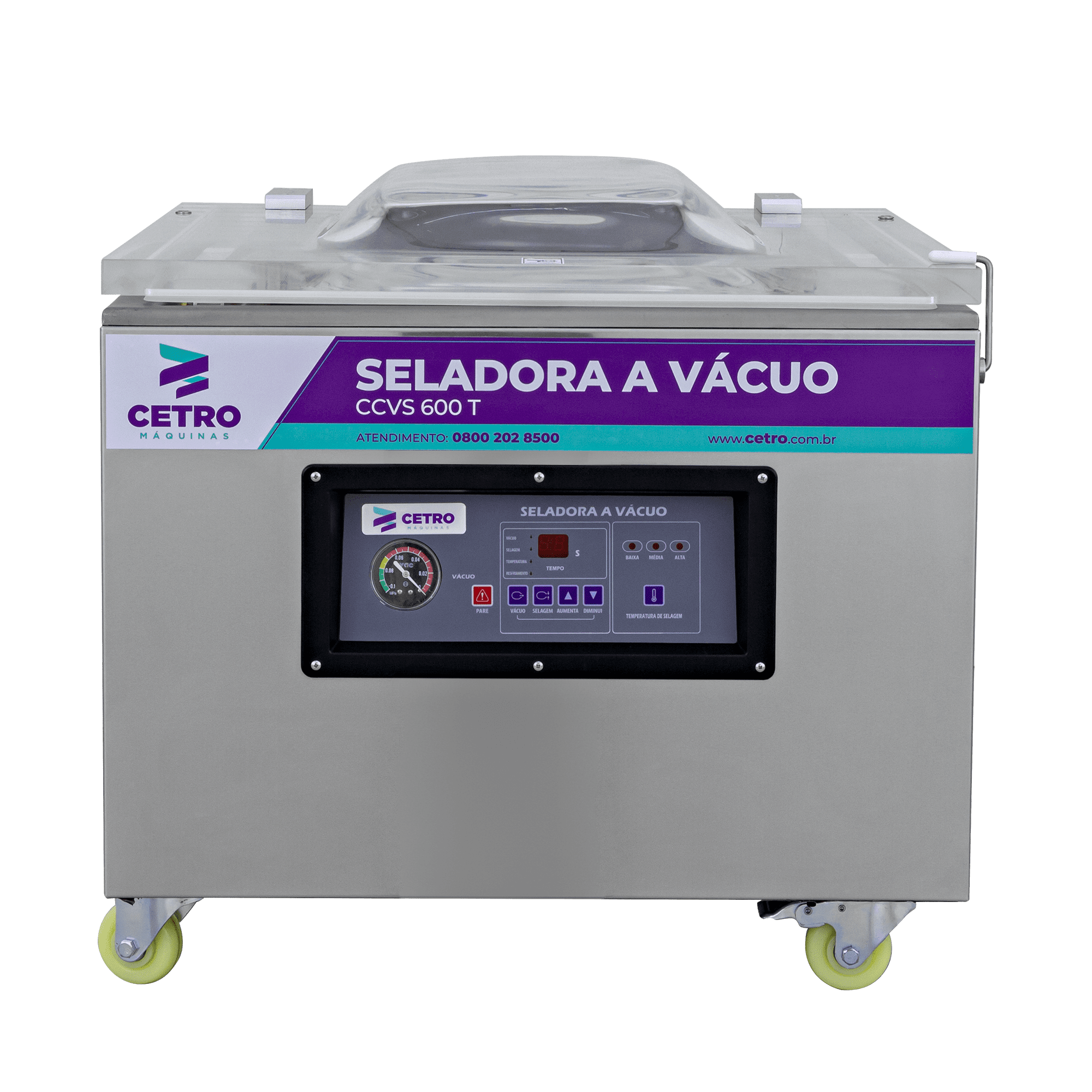 Seladora a Vácuo de Bancada CCVS 600 T - imagem 1