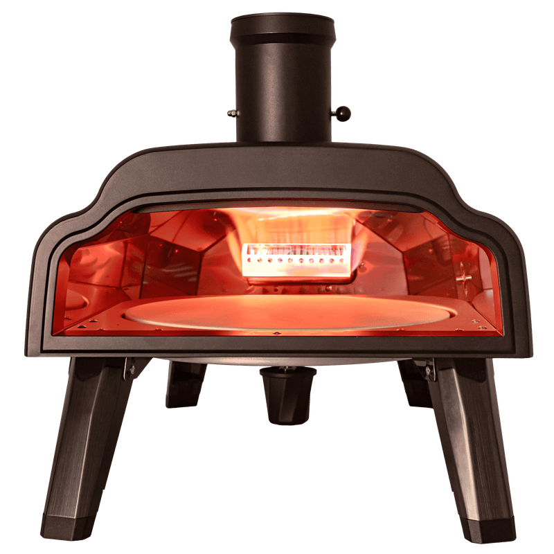 Forno-de-Pizza-Nino-a-Gas-ou-Pellet-com-Pedra-Redonda-e-Chamine-CFBM-PO-350-RC-GP