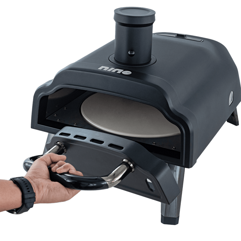 Forno-de-Pizza-Nino-a-Gas-ou-Pellet-com-Pedra-Redonda-e-Chamine-CFBM-PO-350-RC-GP