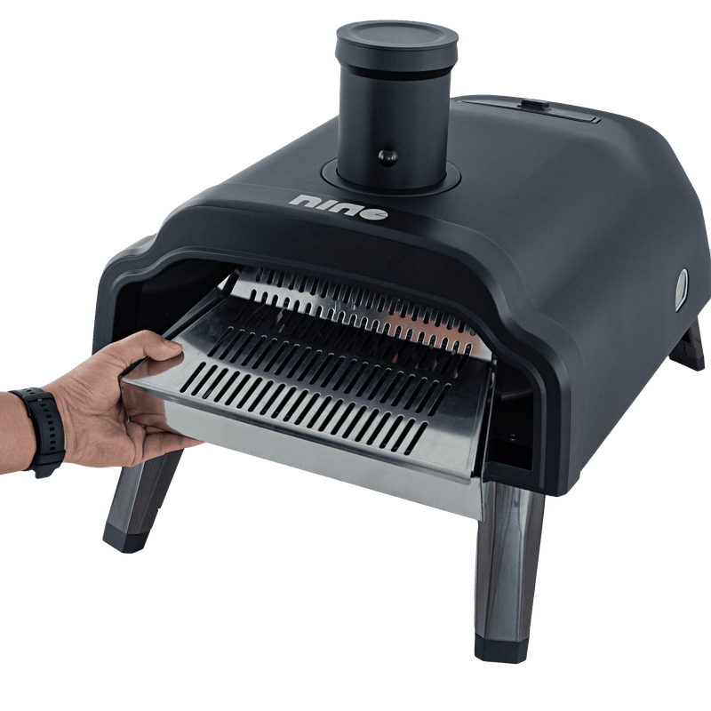 Forno-de-Pizza-Nino-a-Gas-ou-Pellet-com-Pedra-Redonda-e-Chamine-CFBM-PO-350-RC-GP