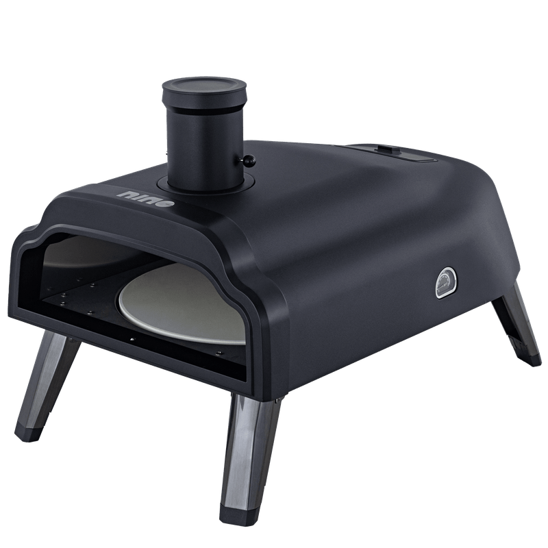 Forno-de-Pizza-Nino-a-Gas-ou-Pellet-com-Pedra-Redonda-e-Chamine-CFBM-PO-350-RC-GP