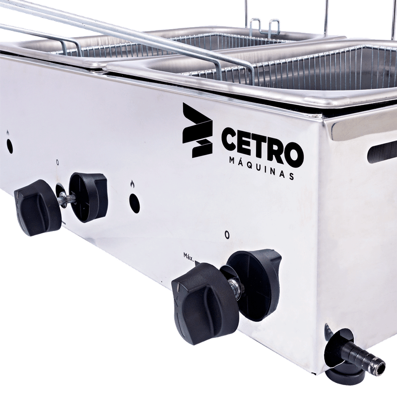 Fritadeira-Profissional-Cetro-Inox-2-Cubas-96L-Gas-e-oleo-0