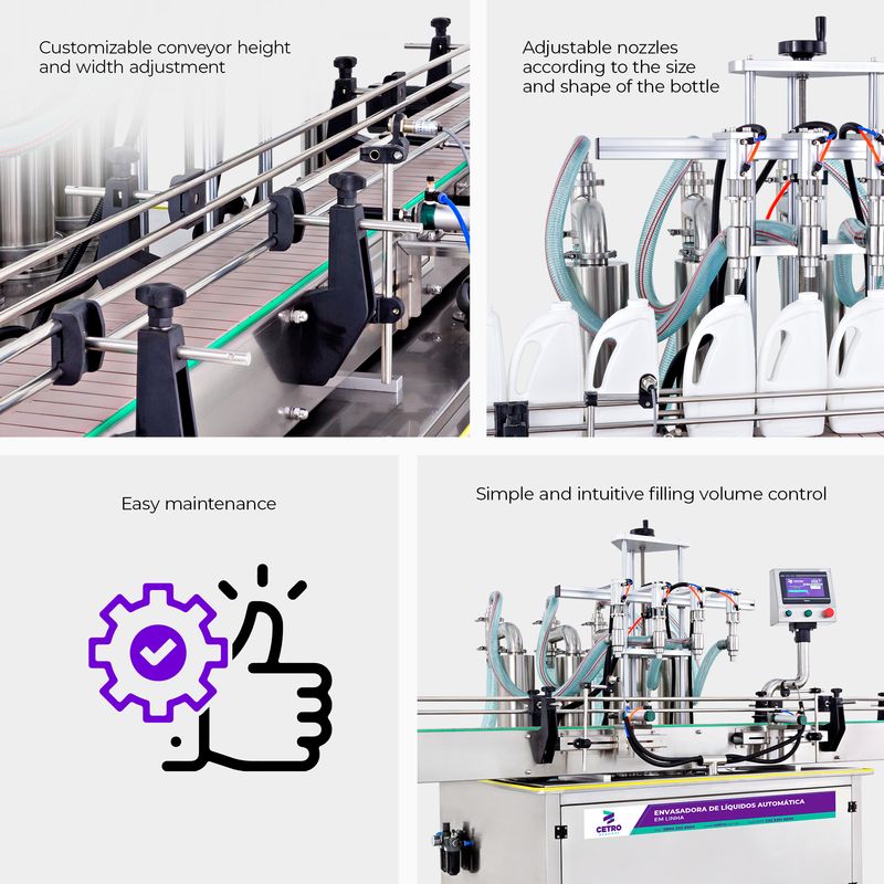 Automatic-Filling--Liquid-8-Nozzles