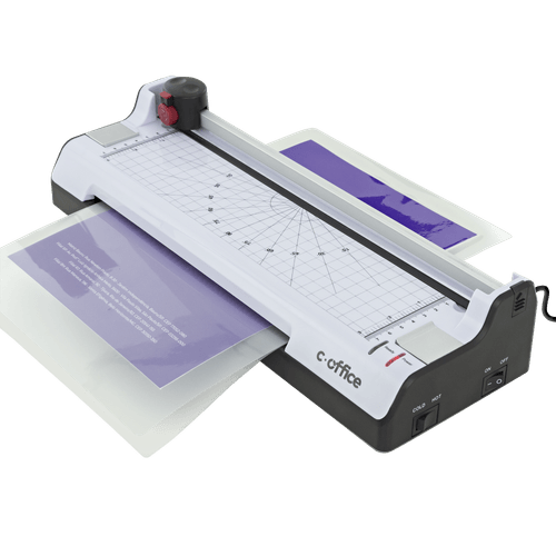 Plastificadora Portátil com Cortador A4 COLM S-230 C