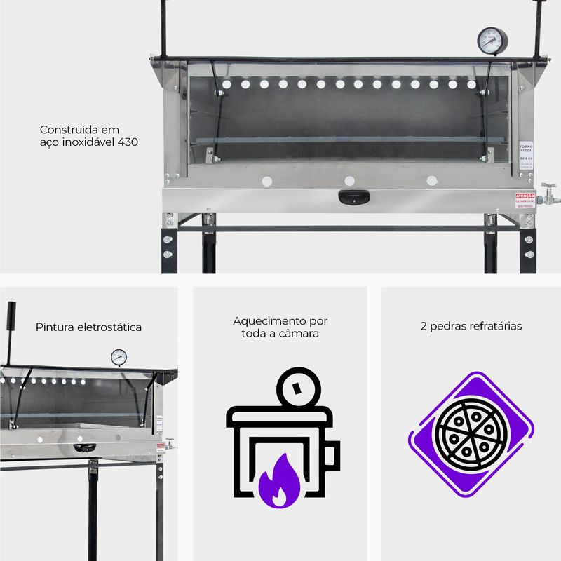 Forno-de-Pizza-80-60-Capa-Inox-FP-80-CI-0