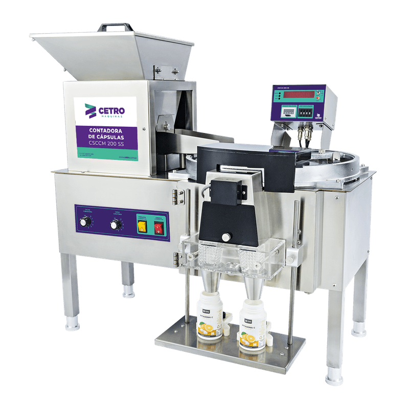 cetro-semiautomatic-capsuling-machine-csccm-200-ss-counting-and-filling-table