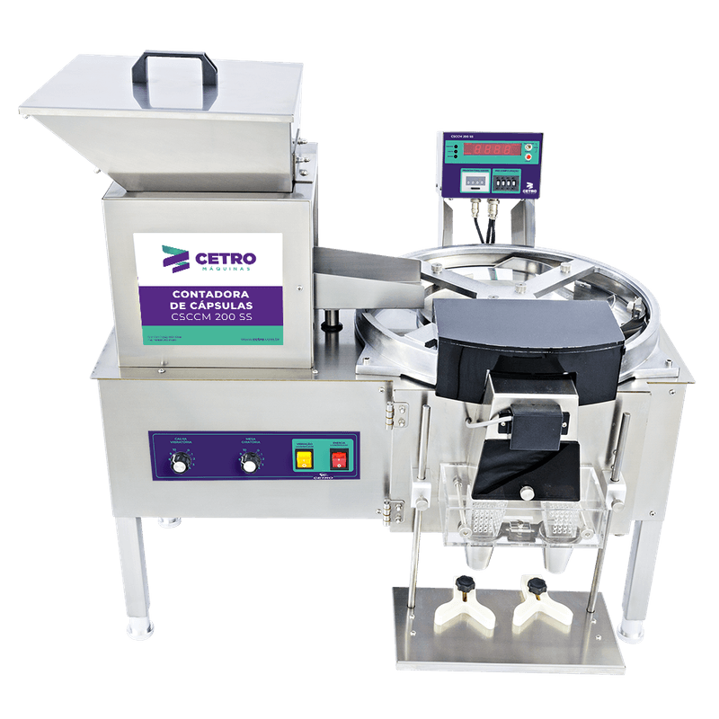 cetro-semiautomatic-capsuling-machine-csccm-200-ss-counting-and-filling-table