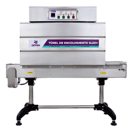 Túnel de Encolhimento Sleev INOX para Lacres e Rótulos CSTM 1035 L
