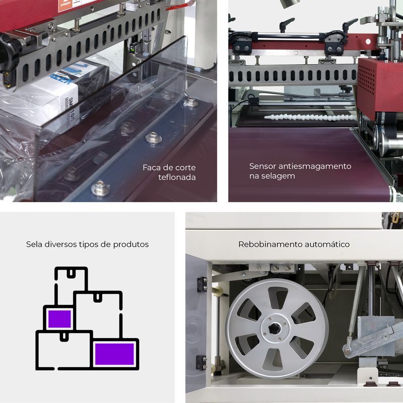 Seladora-em-L-Automatica-CL-4518-c-tunel-de-encolhimento