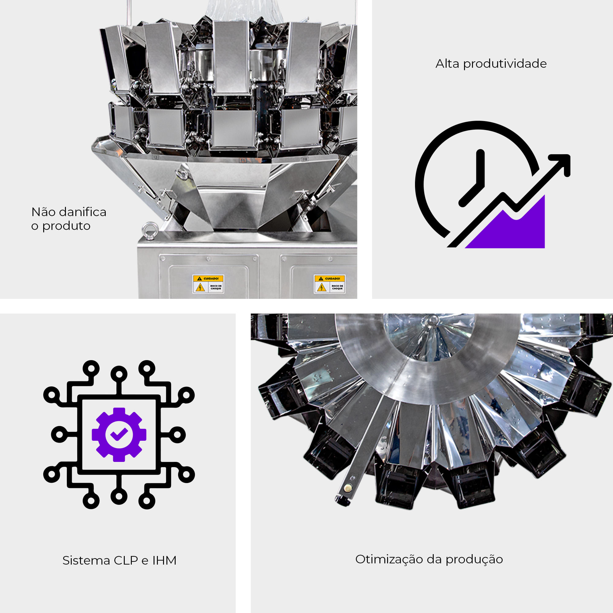 Dosadora De Balança Múltiplos Cabeçotes CADM 14000 - Cetro