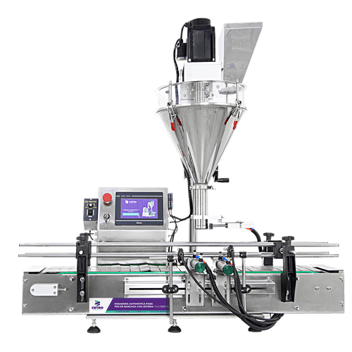 Dosadora Automática para Pós de Bancada com Esteira CADM VA-500 T C