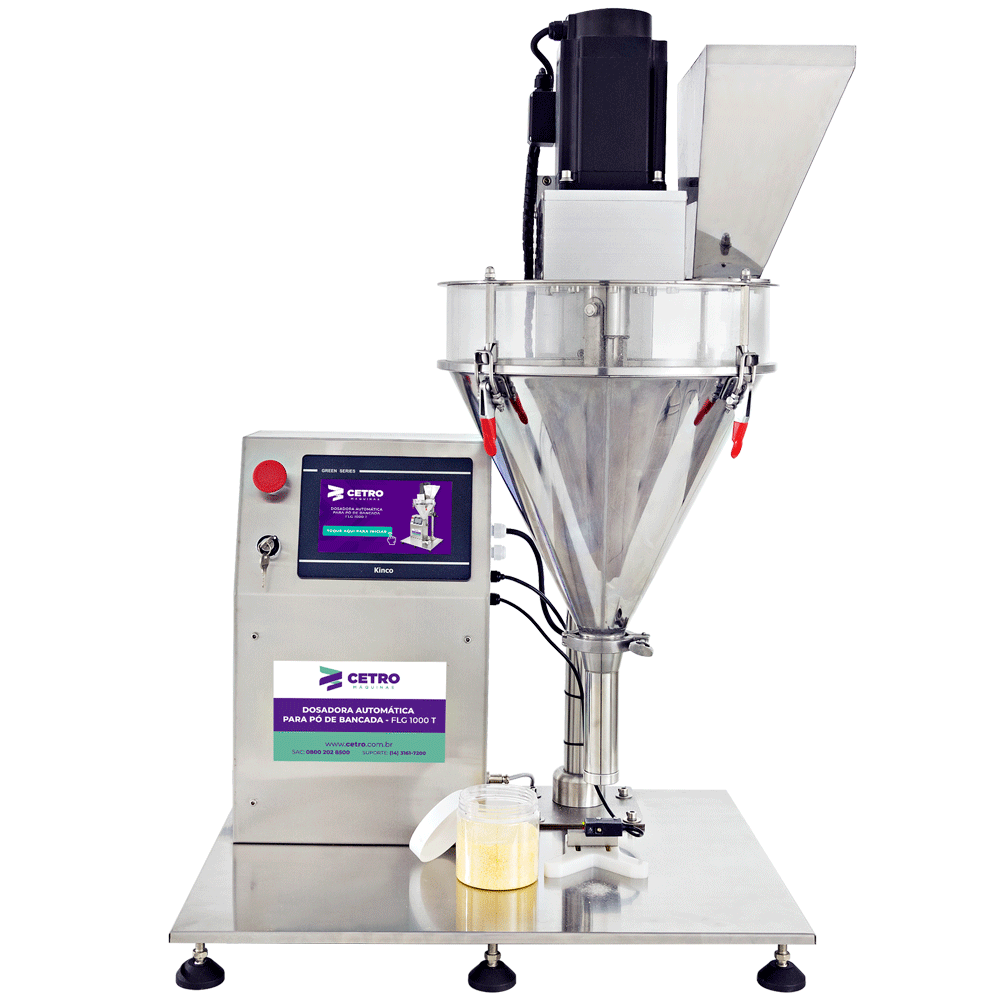 Dosadora Semiautomática para Pós de Bancada CSDM VA-500 T - imagem 1