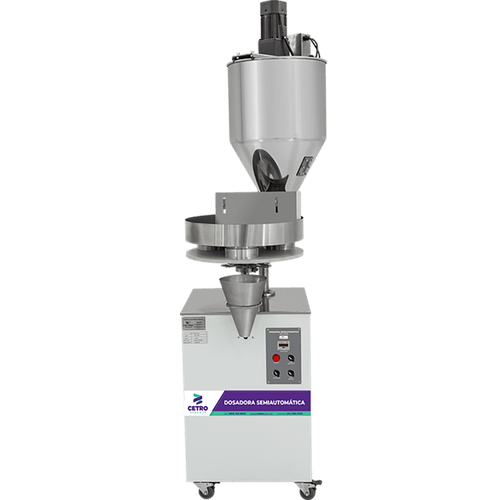 Dosadora Semiautomática para Enchimento de Grãos e Pós com Mixer CSDM VC3-250 M