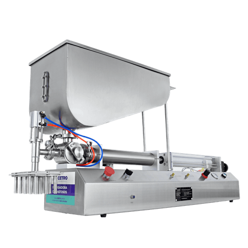 Envasadora de Produtos Pastosos 100 - 1000ml com Sistema de Dosagem de 15 Bicos para Recheios