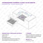 Churrasqueira-Charbroil-Classic-440-de-Embutir