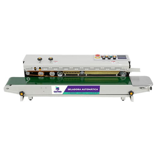 Seladora Automática Contínua Horizontal com Datador CASM 1200 H P