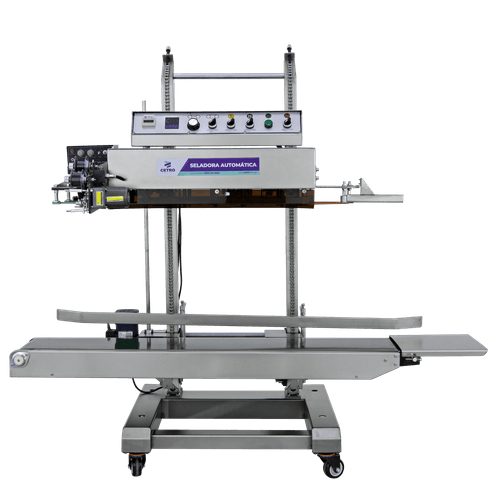 Seladora Automática Contínua Robusta de Inox com Datador CASM 1680 PSS