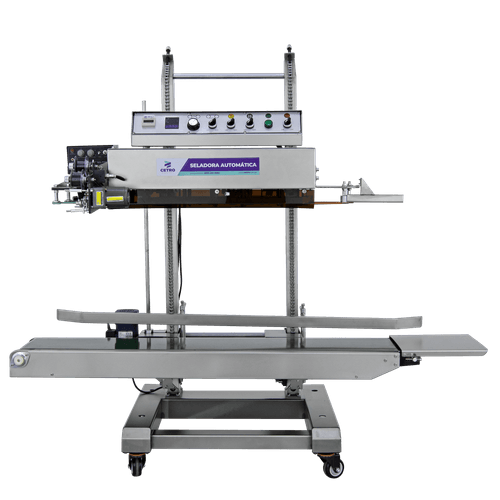 Seladora Automática Contínua Robusta de Inox com Datador