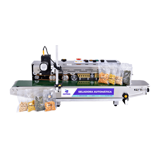 Seladora Automática Contínua com Datador Inkjet Handjet 7 CASM 1000 H IP7