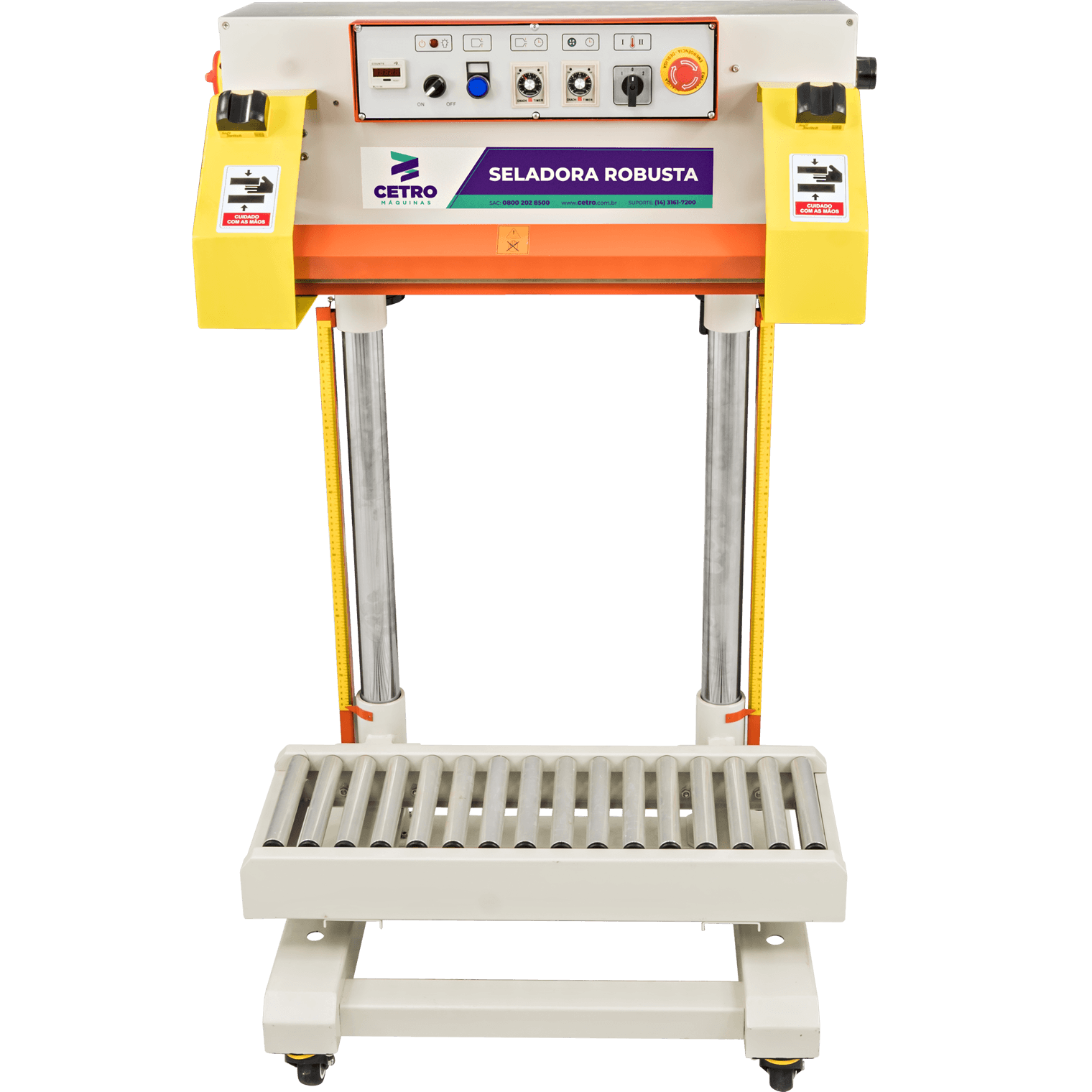 Seladora Robusta Pneumática Industrial NR12 - imagem 1