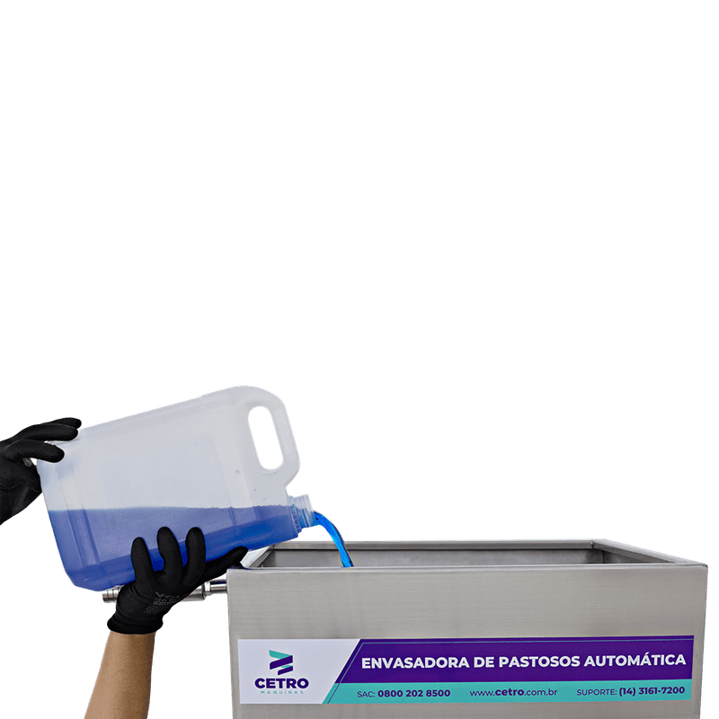 Envasadora-de-Pastosos-Automatica-100---1000ml-com-Dois-Bicos-e-Esterilizacao-UV-CAFM-P-1000-2N-UVT