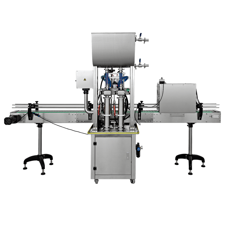 Envasadora-de-Pastosos-Automatica-100---1000ml-com-Dois-Bicos-e-Esterilizacao-UV-CAFM-P-1000-2N-UVT