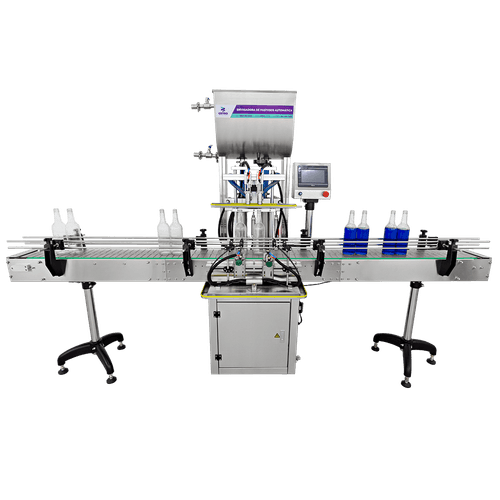 Envasadora de Pastosos Automática em Linha com 2 Bicos