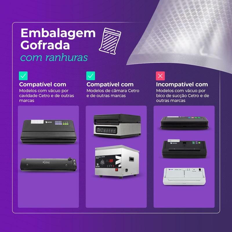 Embalagem-Gofrada-Preta-em-Sacos-Pre-Formados-de-15x20cm---Caixa-com-100-Unidades