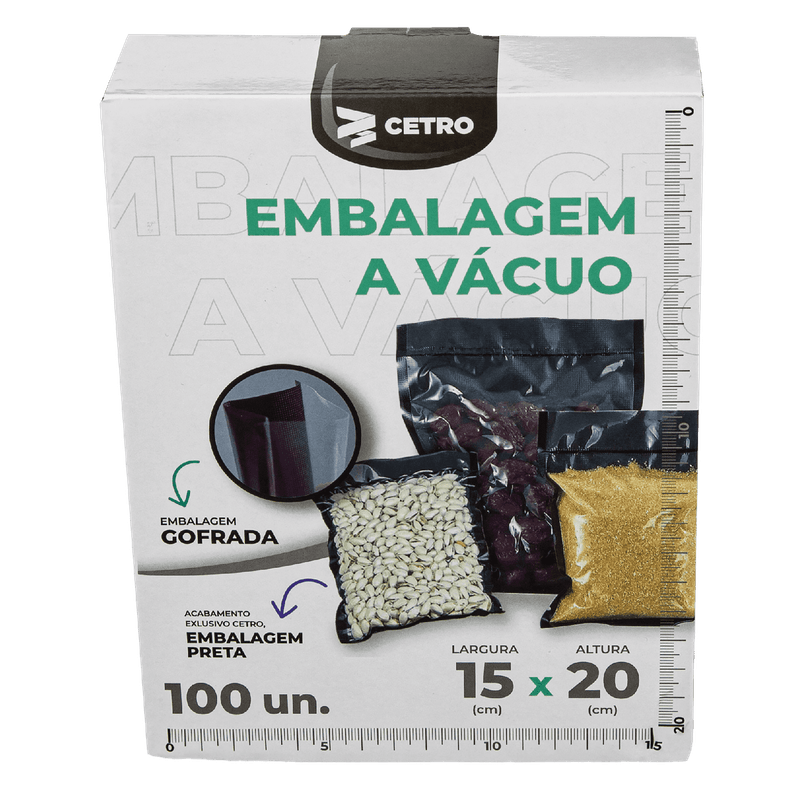 Embalagem-Gofrada-Preta-em-Sacos-Pre-Formados-de-15x20cm---Caixa-com-100-Unidades