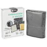 Embalagem-Gofrada-Preta-em-Sacos-Pre-Formados-de-15x20cm---Caixa-com-100-Unidades