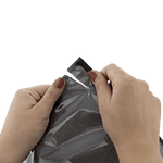Embalagem-Gofrada-Preta-em-Sacos-Pre-Formados-de-15x20cm---Caixa-com-100-Unidades