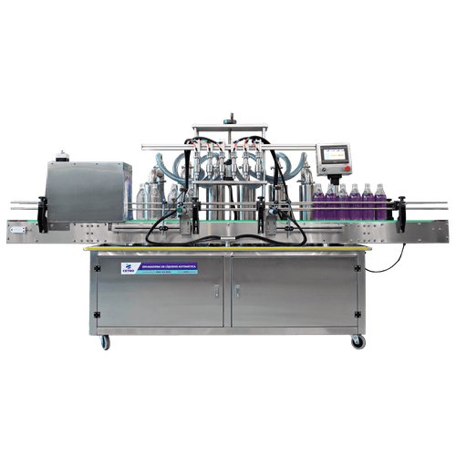 Envasadora de Líquidos Automática 1000 - 5000ml com Seis Bicos e Esterilização UV CAFM L-5000 6N UVT