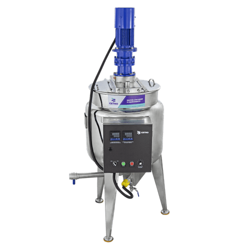 Reator com Mixer e Aquecimento 100 Litros CTRM MH-100