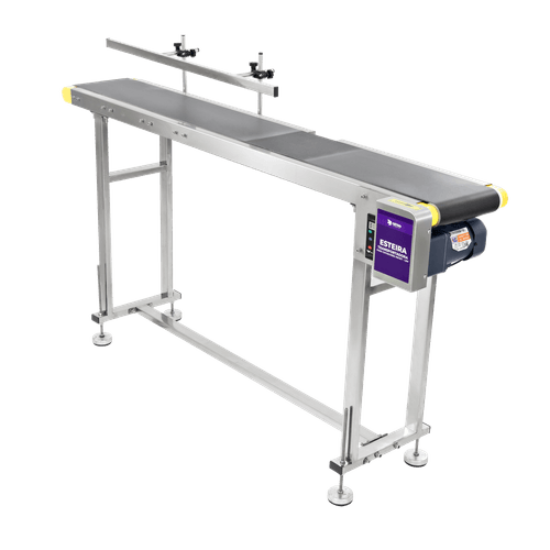 Esteira Transportadora para Datadores Inkjet - 1,5 metro