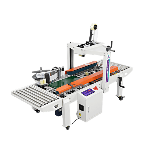 Fechadora de Caixas com Aplicador de Etiquetas Lateral FXJ 4030