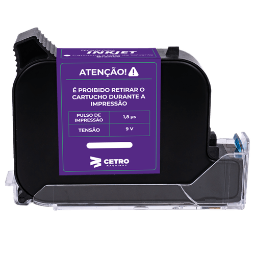 Cartucho para Inkjet à Base de Solvente - Tinta Branca