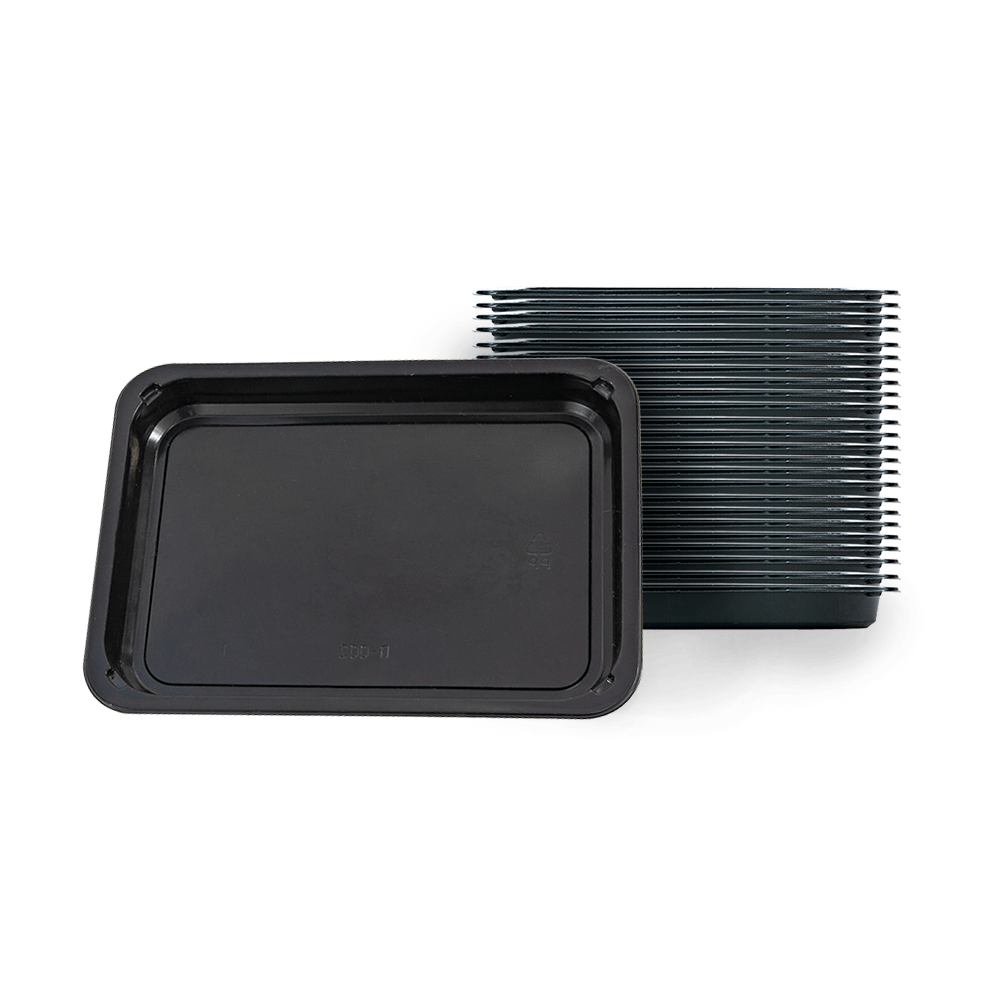 Bandeja Plástica Pequena Funda 24x16 para Seladora a Vácuo Skinpack - 100 Unidades - imagem 1