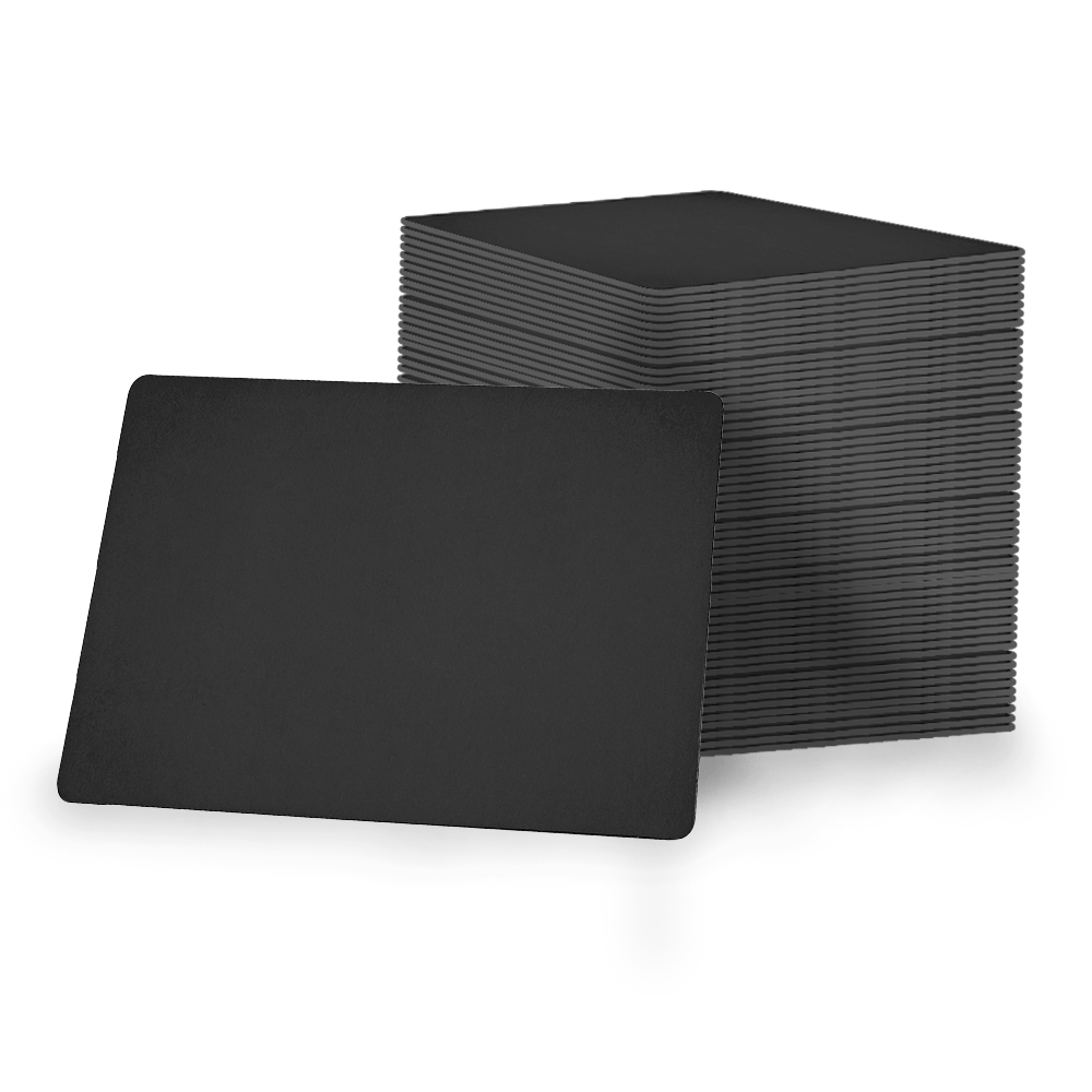Bandeja Plástica Lisa Black Piano 24x14 para Seladora a Vácuo Skinpack - 500 Unidades - imagem 1