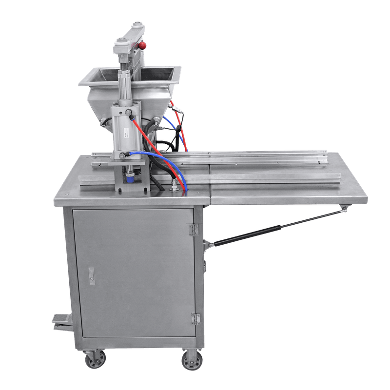 Envasadora-Semiautomatica-com-20-Bicos-para-Producao-de-Gummy-com-Plataforma-e-Bandejas-de-Secagem-CSFM-G-30