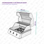 Churrasqueira a Gas Broiler Smart -BroilerGrill AG-SS3Q-SS9- - detalhes 2.jpg