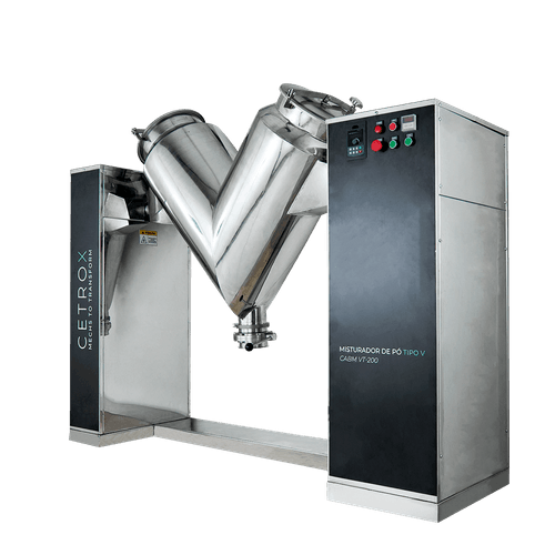 Misturador de Pós Tipo V CABM VT-200