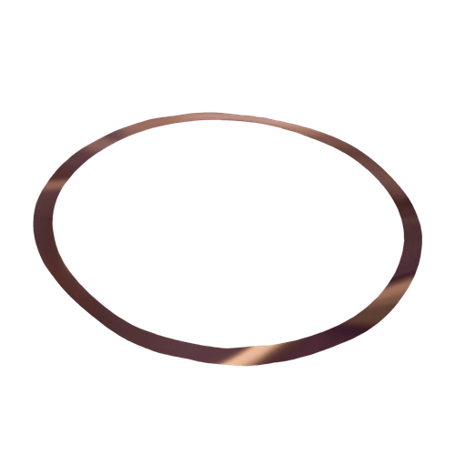 Anel de Vedação de Latão (Int 180 x Ext 200 x Espess 0,10mm) para Moinho CCMG 130 S (CTS 130)
