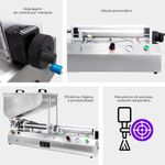Envasadora de Produtos Pastosos Cetro 100 - 1000ml - 2