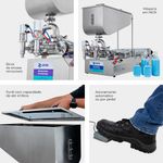 Envasadora de Produtos Pastosos 2 Bicos Cetro 100 - 1000ml - 1